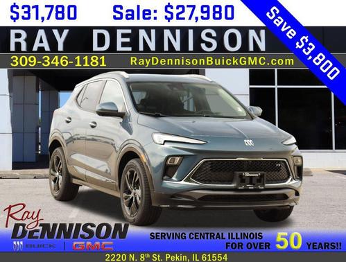 Ocean Blue Metallic 2026 Buick Encore GX Sport Touring