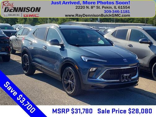 Ocean Blue Metallic 2026 Buick Encore GX Sport Touring