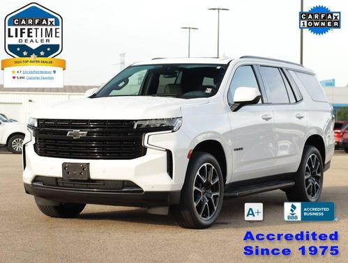 Summit White 2023 Chevrolet Tahoe 4WD RST