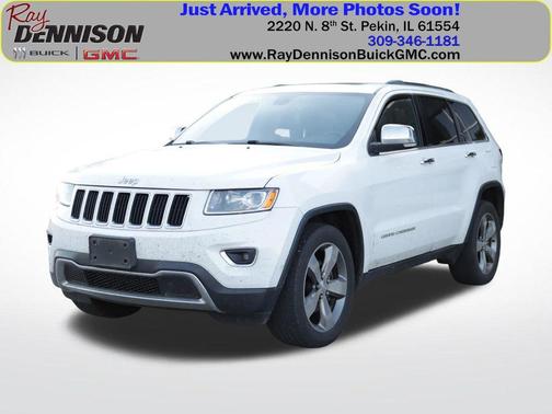 Bright White Clearcoat 2014 Jeep Grand Cherokee Limited