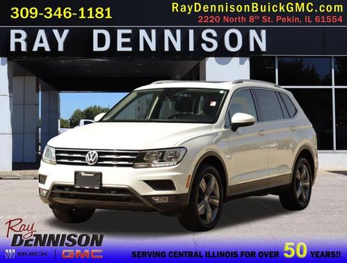 Pure White 2020 Volkswagen Tiguan 2.0T SEL