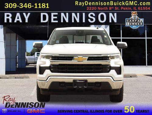 Summit White 2023 Chevrolet Silverado 1500 LT