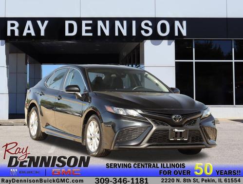 Midnight Black Metallic 2024 Toyota Camry SE