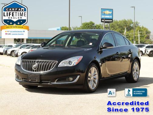 Ebony Twilight Metallic 2016 Buick Regal Turbo Premium II