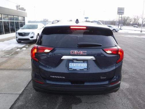 Blue Steel Metallic 2019 GMC Terrain SLE