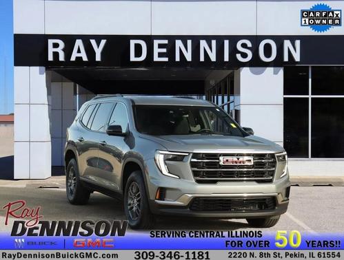 Sterling Metallic 2025 GMC Acadia FWD Elevation
