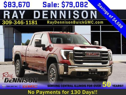 Volcanic Red Tintcoat 2026 GMC Sierra 2500 SLT
