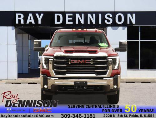 Volcanic Red Tintcoat 2026 GMC Sierra 2500 SLT