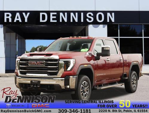 Volcanic Red Tintcoat 2026 GMC Sierra 2500 SLT