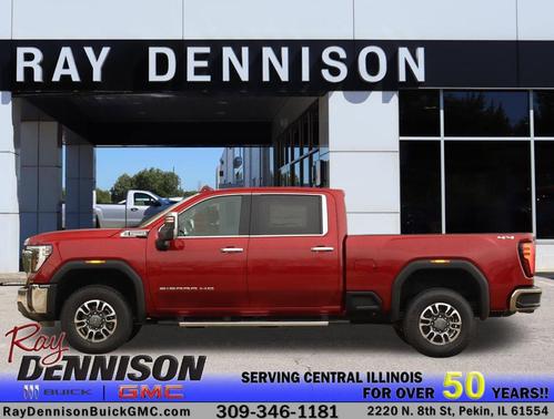 Volcanic Red Tintcoat 2026 GMC Sierra 2500 SLT
