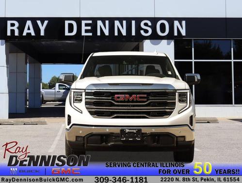 Summit White 2026 GMC Sierra 1500 SLT