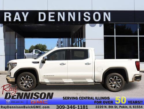 Summit White 2026 GMC Sierra 1500 SLT