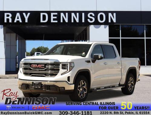 Summit White 2026 GMC Sierra 1500 SLT