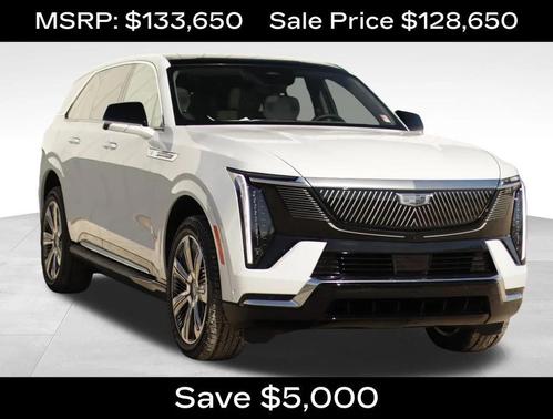 Vibrant White Tricoat 2026 Cadillac Escalade IQ Luxury