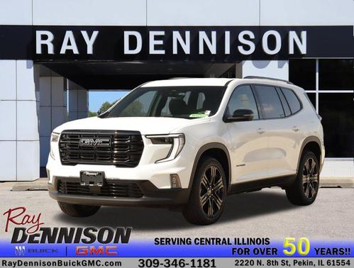 Summit White 2026 GMC Acadia Elevation AWD