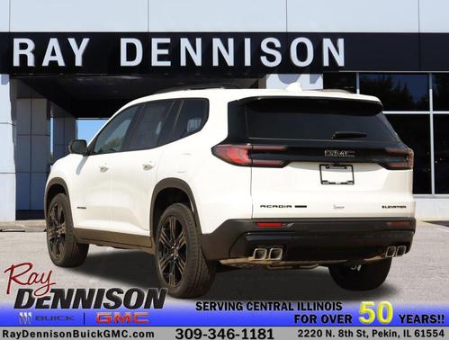 Summit White 2026 GMC Acadia Elevation AWD