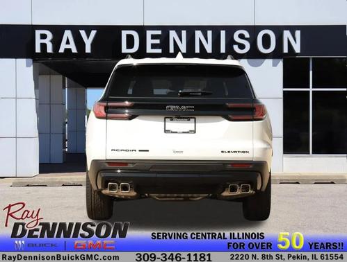 Summit White 2026 GMC Acadia Elevation AWD