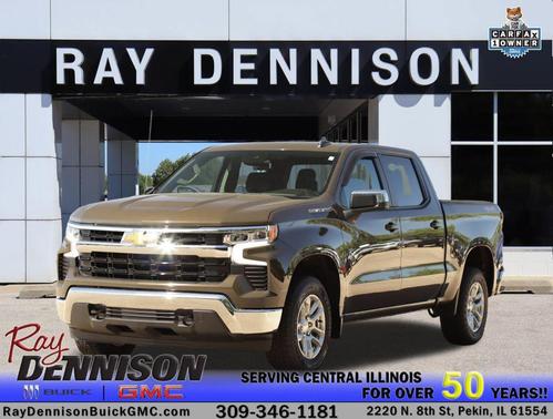 Brown 2023 Chevrolet Silverado 1500 LT