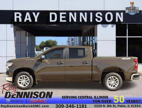 Brown 2023 Chevrolet Silverado 1500 LT