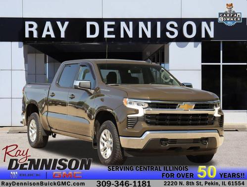 Brown 2023 Chevrolet Silverado 1500 LT
