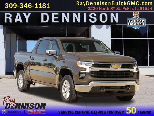 Brown 2023 Chevrolet Silverado 1500 LT
