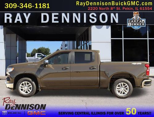 Brown 2023 Chevrolet Silverado 1500 LT