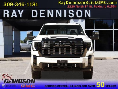 Glacier White Tricoat 2026 GMC Sierra 2500 Denali Ultimate