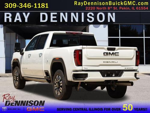 Glacier White Tricoat 2026 GMC Sierra 2500 Denali Ultimate