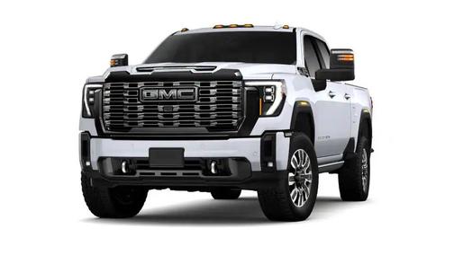 Glacier White Tricoat 2026 GMC Sierra 2500 Denali Ultimate