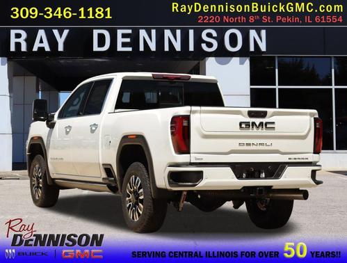 Glacier White Tricoat 2026 GMC Sierra 2500 Denali Ultimate
