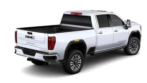 Glacier White Tricoat 2026 GMC Sierra 2500 Denali Ultimate