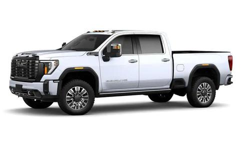 Glacier White Tricoat 2026 GMC Sierra 2500 Denali Ultimate