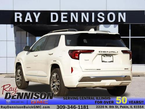 Summit White 2026 GMC Terrain Denali