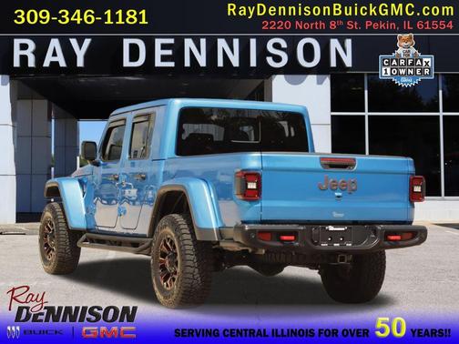 Hydro Blue Pearlcoat 2024 Jeep Gladiator Rubicon