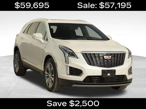 Crystal White Tricoat 2026 Cadillac XT5 Premium Luxury