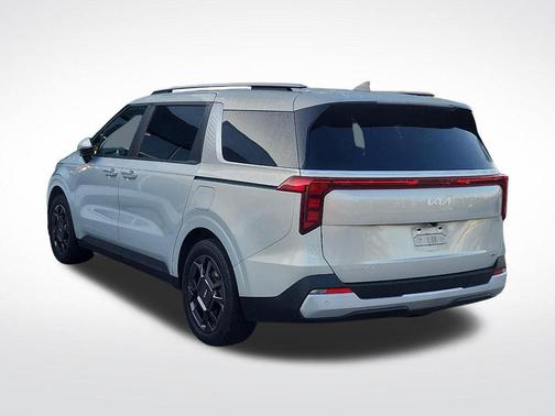 Ivory Silver 2025 Kia Carnival Hybrid EX