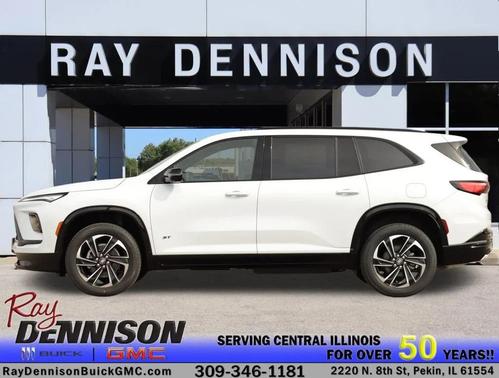 iridescent white tricoat 2026 Buick Enclave Sport Touring