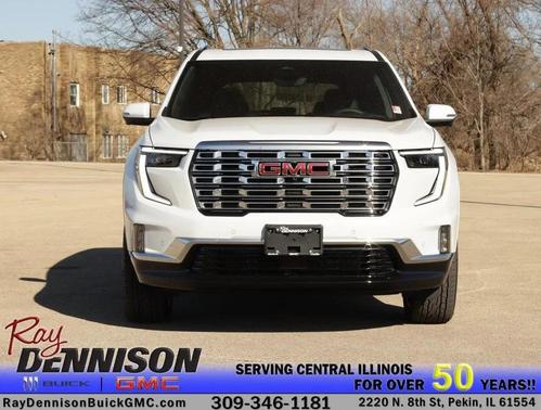 Glacier White Tricoat 2026 GMC Acadia Denali