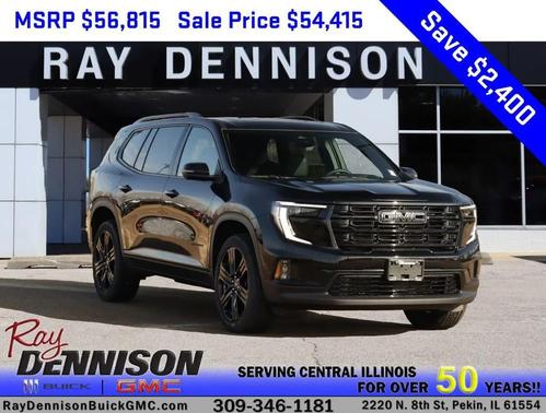 Ebony Twilight Metallic 2026 GMC Acadia Elevation AWD