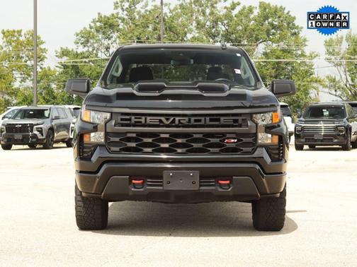 Black 2024 Chevrolet Silverado 1500 Custom Trail Boss