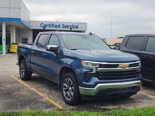 Lakeshore Blue Metallic 2024 Chevrolet Silverado 1500 LT