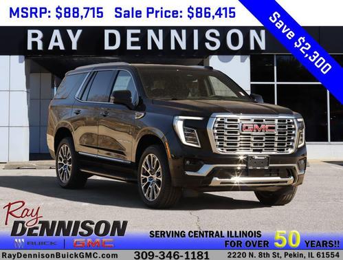 Onyx Black 2026 GMC Yukon Denali