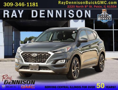 Dusk Blue 2019 Hyundai TUCSON Sport