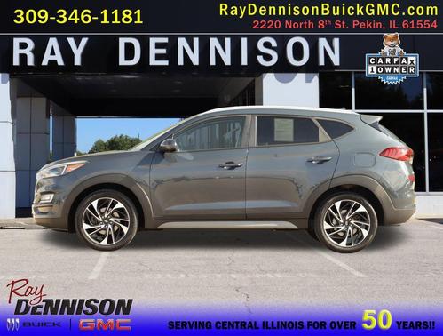 Dusk Blue 2019 Hyundai TUCSON Sport