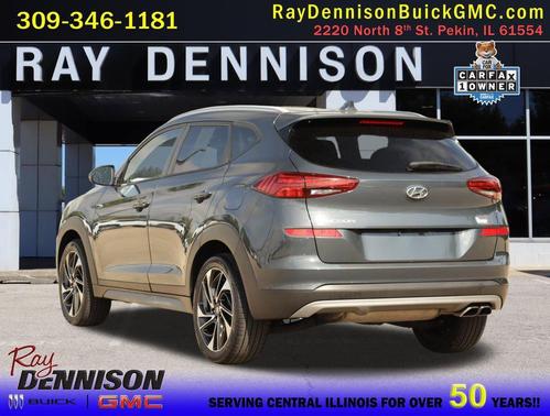 Dusk Blue 2019 Hyundai TUCSON Sport