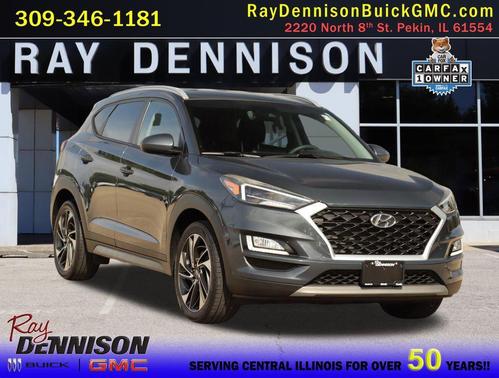 Dusk Blue 2019 Hyundai TUCSON Sport