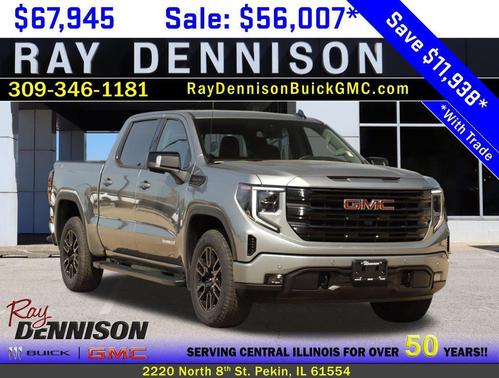 Sterling Metallic 2026 GMC Sierra 1500 Elevation