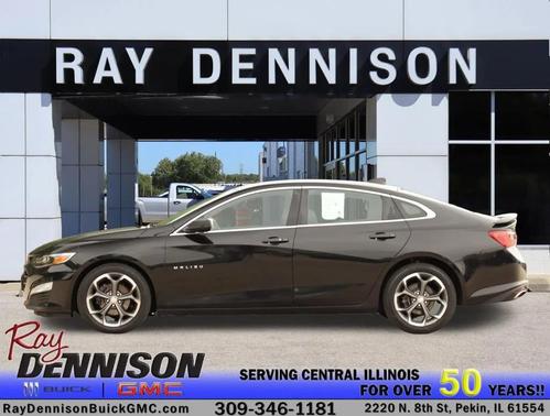 Mosaic Black Metallic 2019 Chevrolet Malibu RS