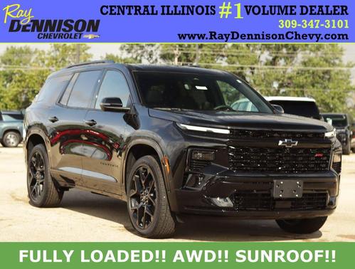 Mosaic Black Metallic 2026 Chevrolet Traverse RS