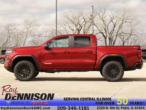 Volcanic Red Tintcoat 2026 GMC Canyon Elevation